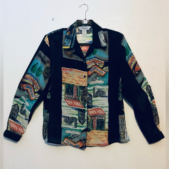 K.B. Lawrence Button Up Shirt - Picture 1 of 13